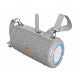 NF4077   Parlante Bluetooth  Gris  FM/SD/Aux/Mic/USB/ Luz led 1.200mAh  One+