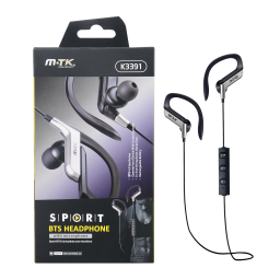 K3391   Auricular Bluetooth  Sport  M.TK  Gris