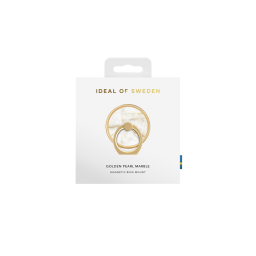 Magnetic Ring Mount   Golden Pearl Marble  Ideal of Sweden