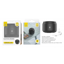 NF4086   Parlante Bluetooth  Negro  3W  500mAh  One+