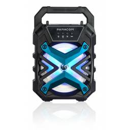 Parlante Bluetooth SP-3055FL USB/FM/Mic Input   Luces RGB  TWS  5W  1200mAh  Control Remoto  Panacom